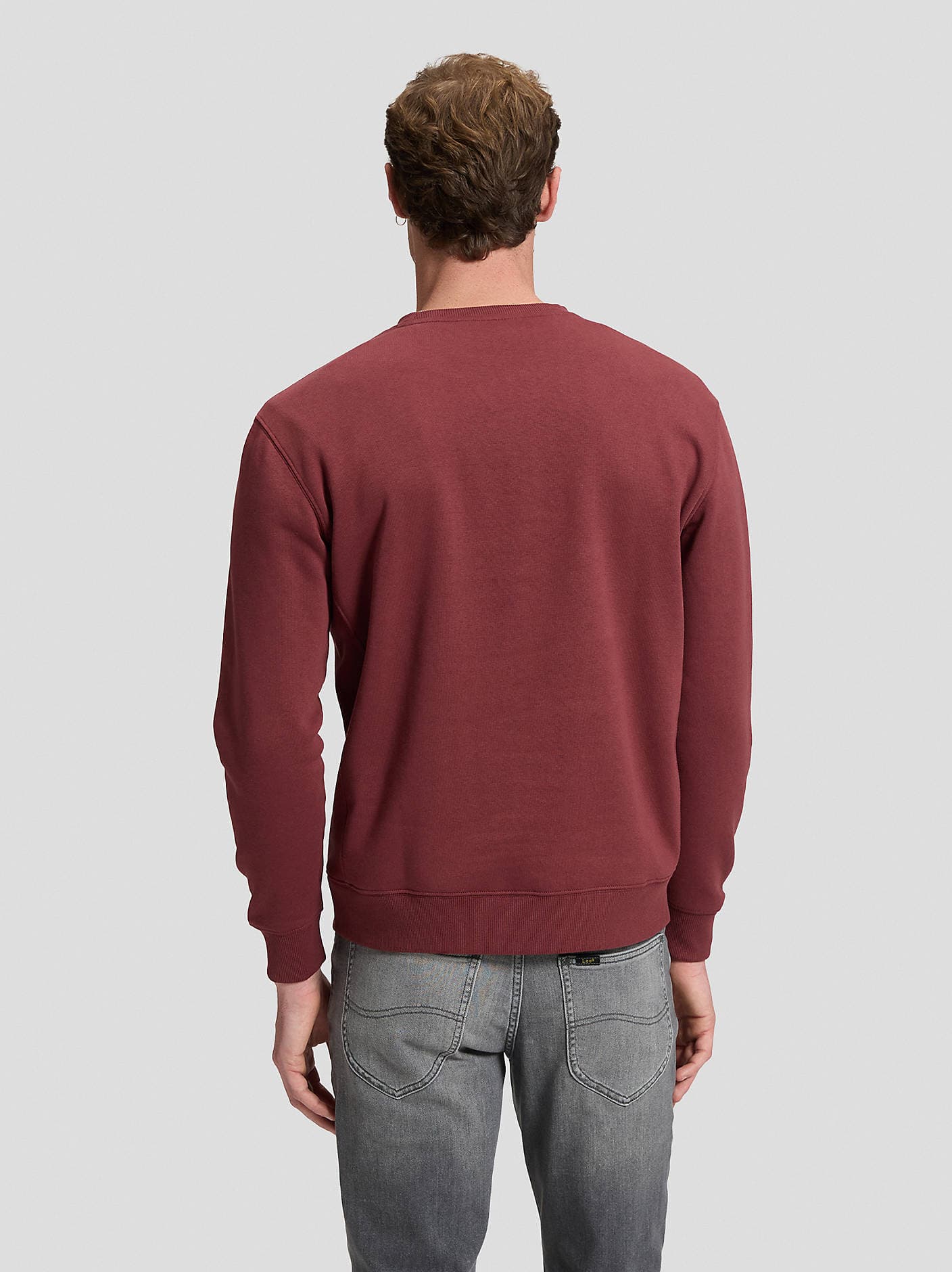 Lee Regular Patch Crew Sweatshirt – Port