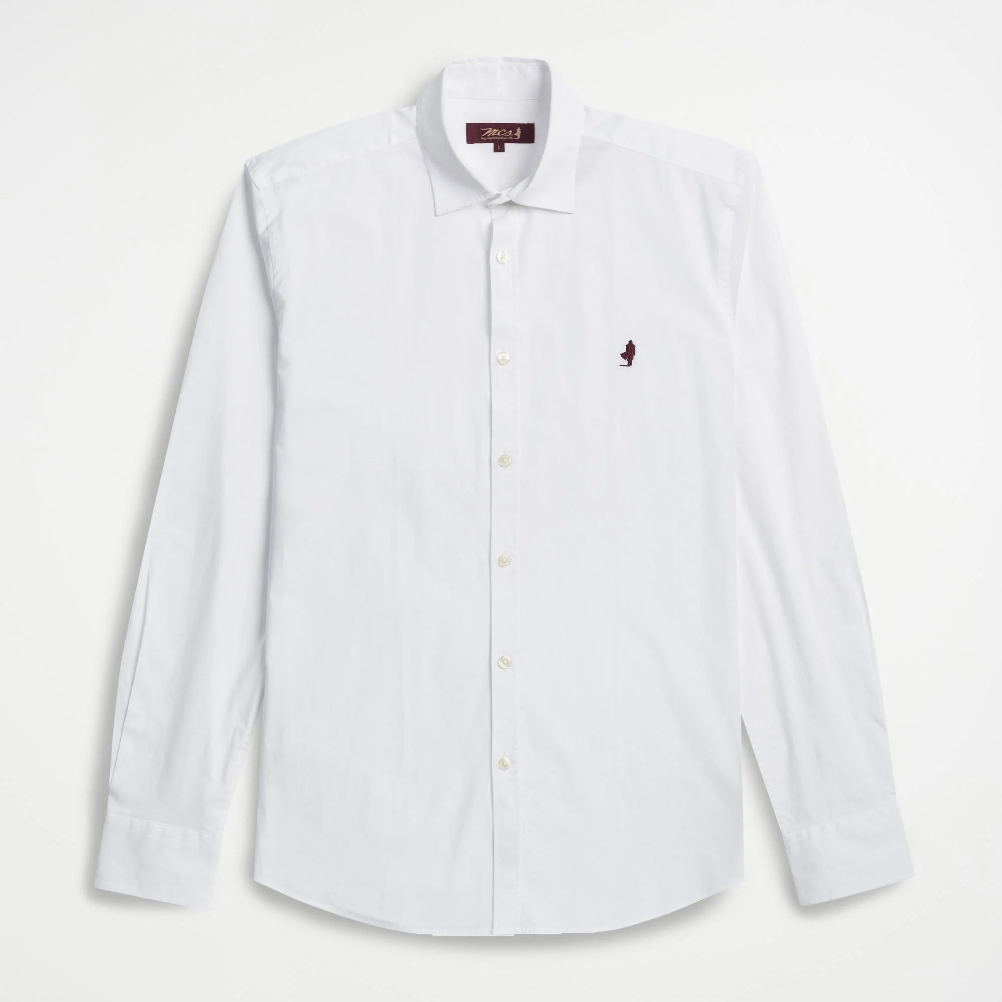 Popeline stretch shirt