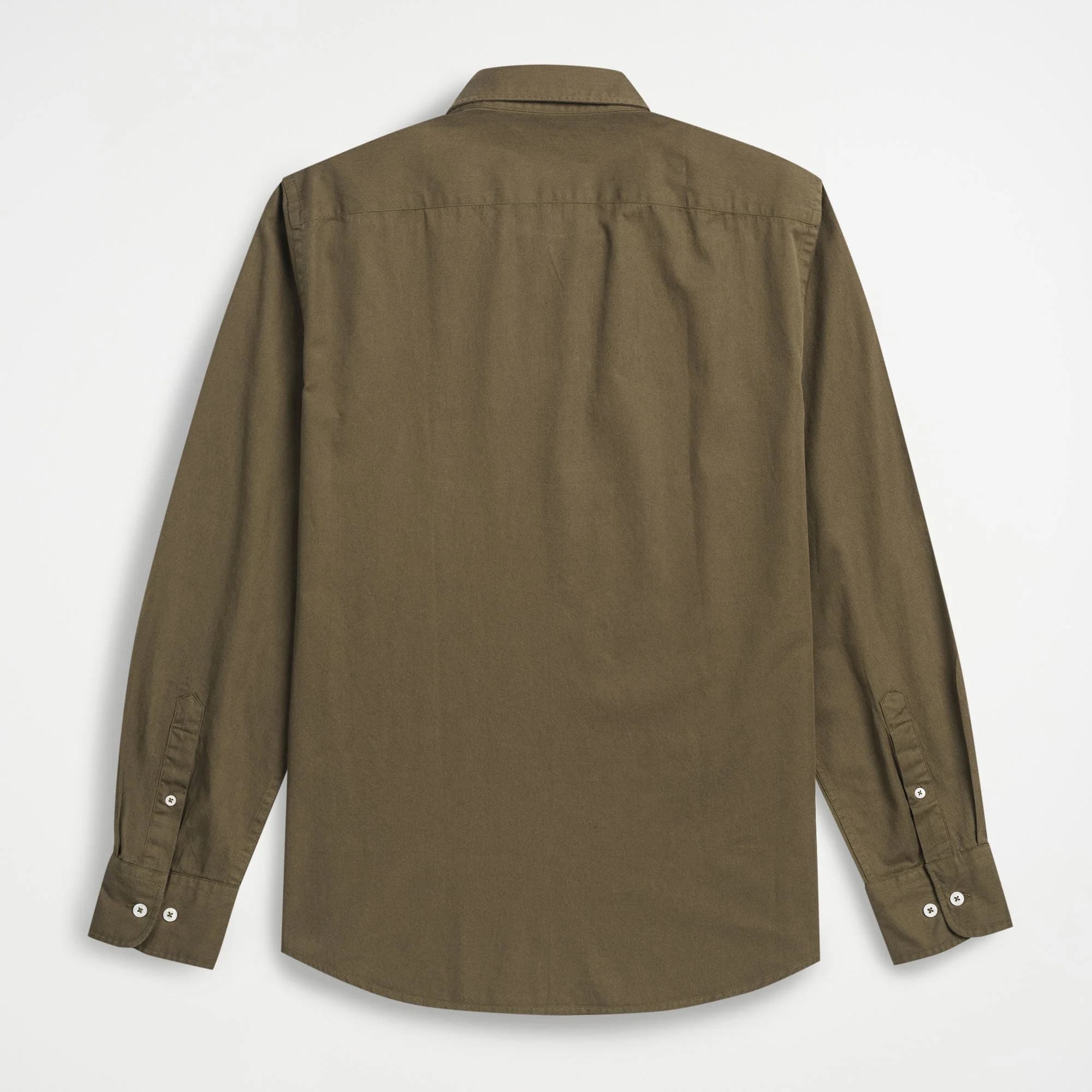 Solid twill bd shirt