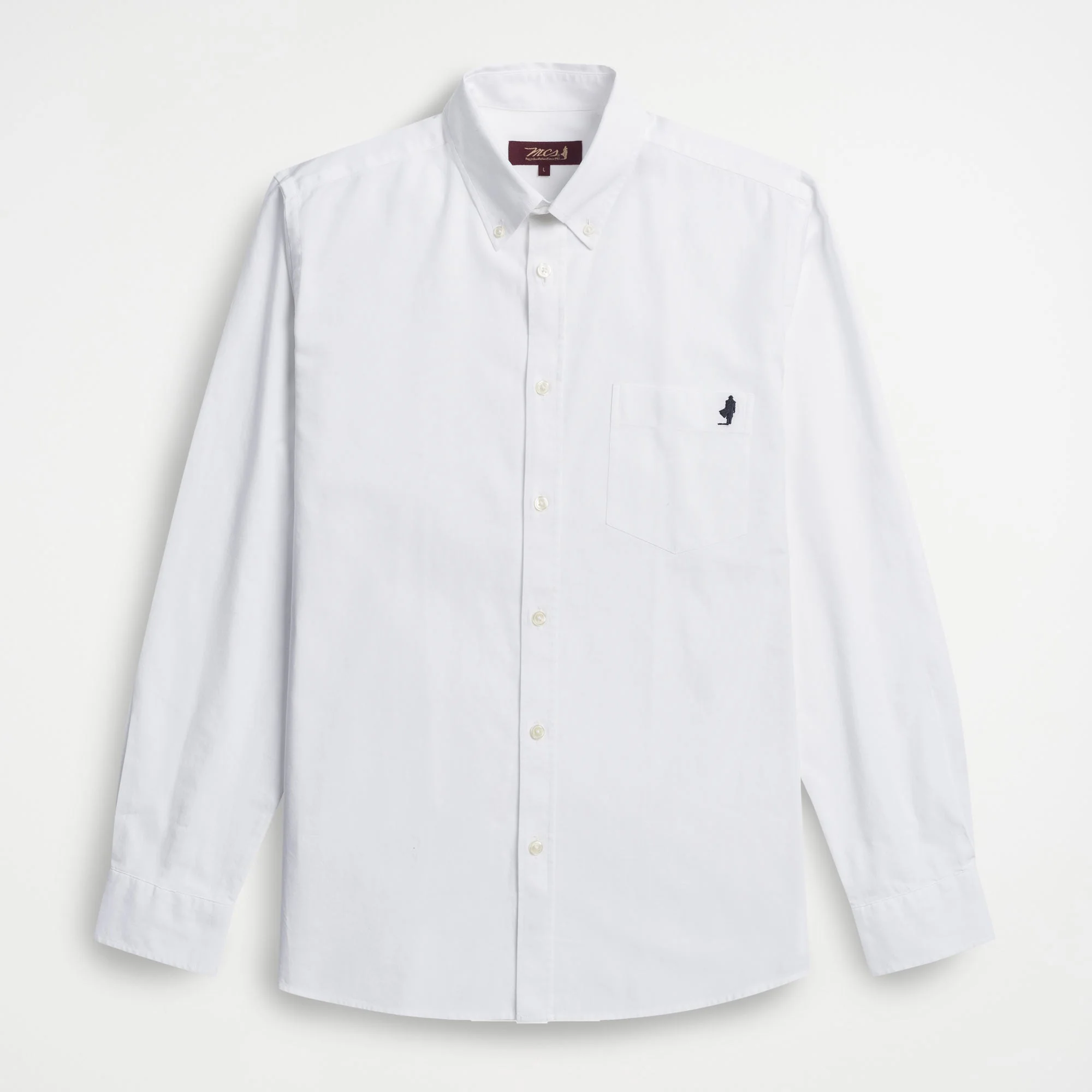 Oxford bd-shirt pocket ls