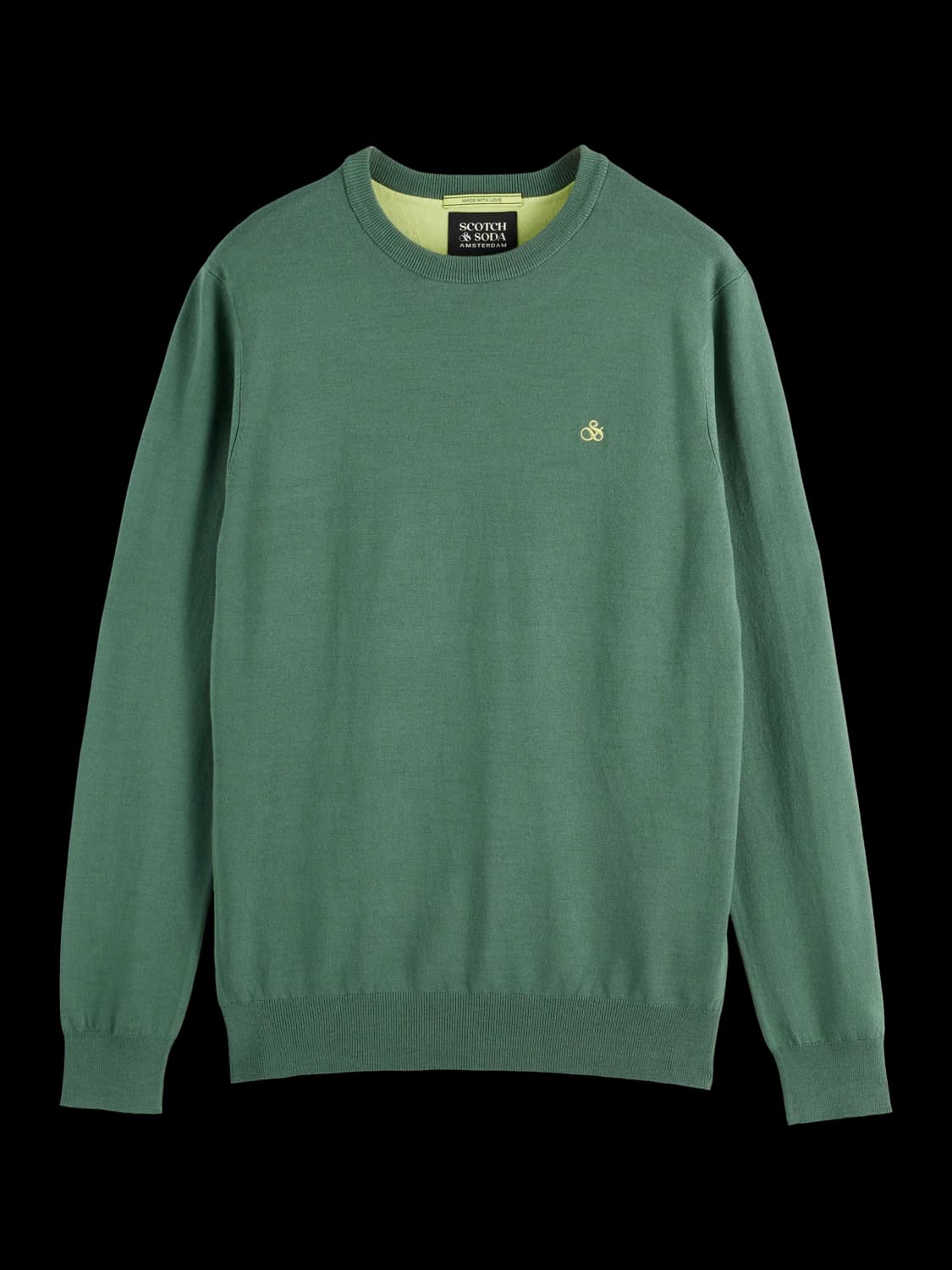 Crew neck viscose