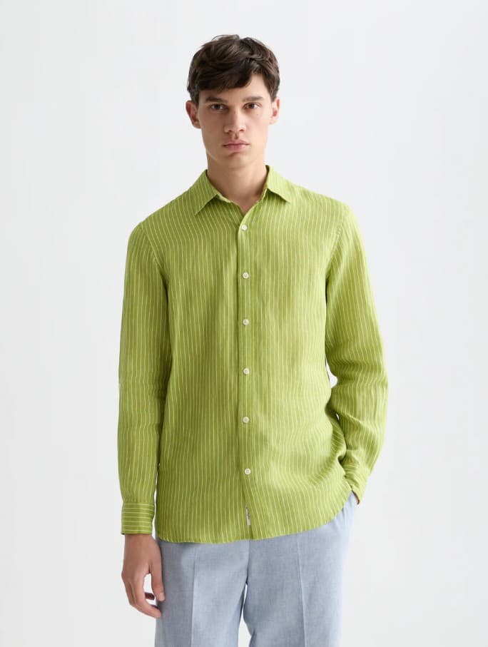 Linen striped