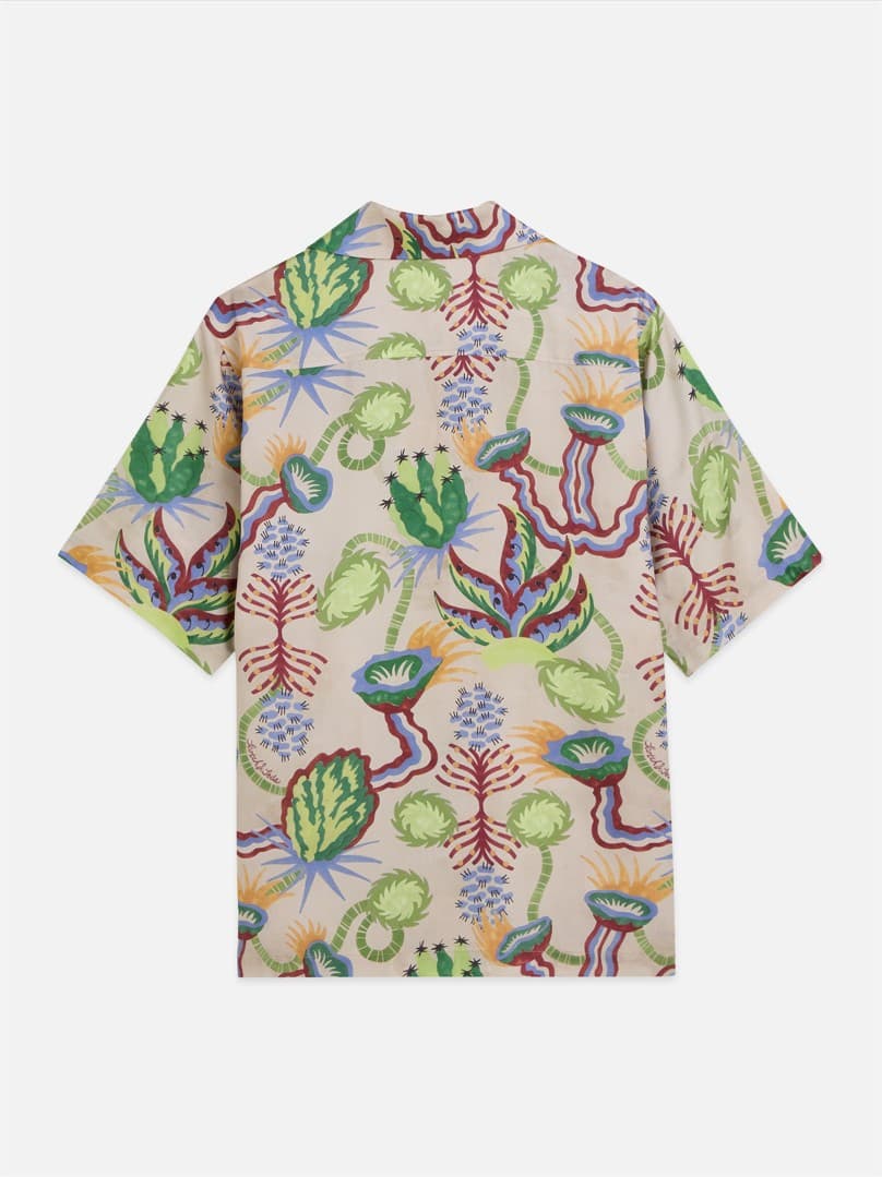 Printed tencel
