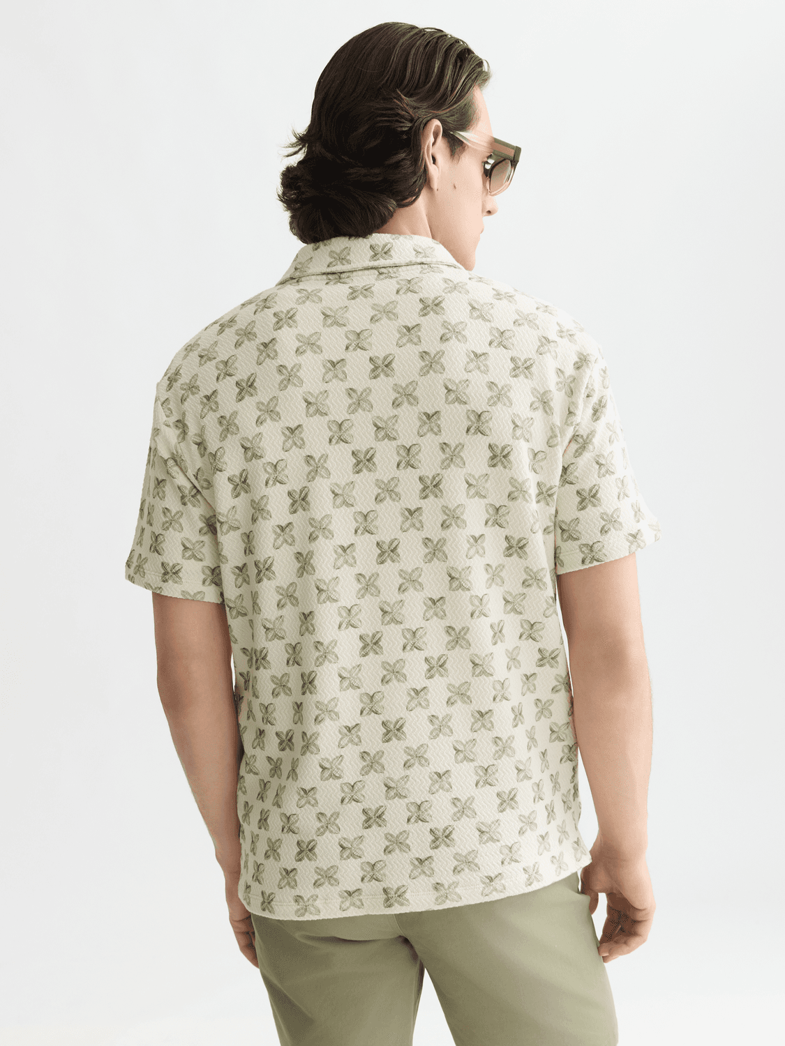 Scotch & Soda Printed Structured Relaxed Polo 183609-310