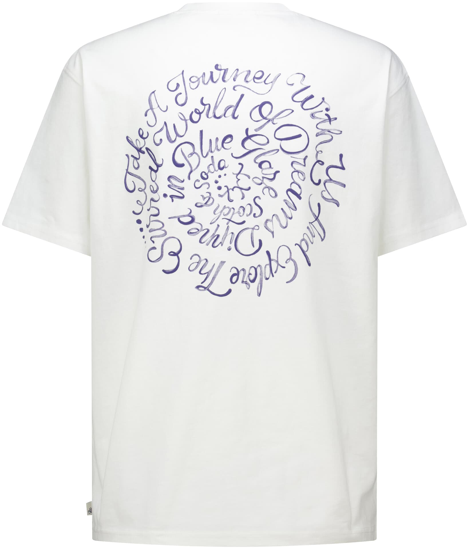 DELFTS BLAUW FRONT AND BACK ARTWORK T-SHIRT