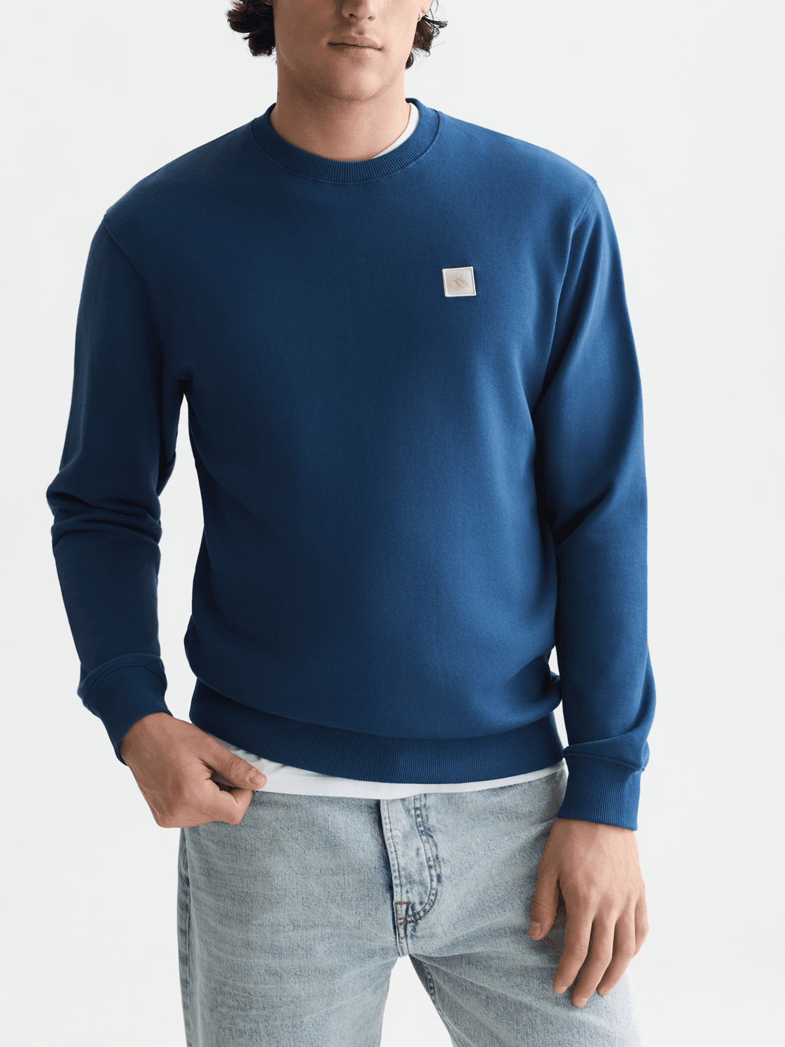 Seasonal Core Logo Badge Regular-Fit Sweatshirt