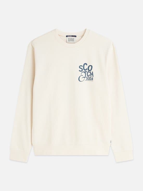 Left Chest Artwork regular-fit sweatshirt