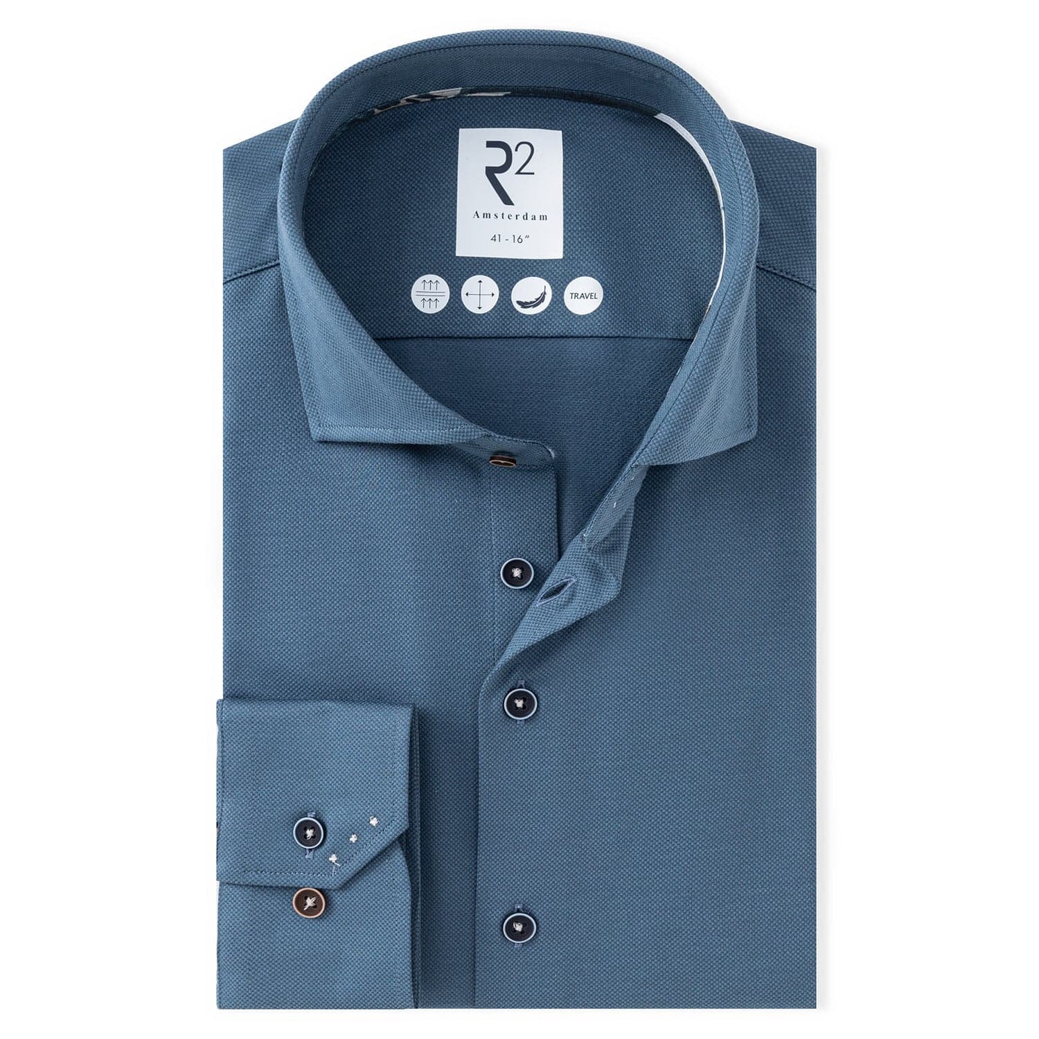 R2 Amsterdam Dobby Travel Shirt
