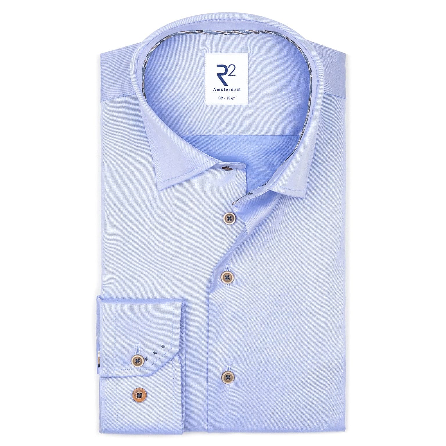 R2 Amsterdam organic 2-ply cotton shirt