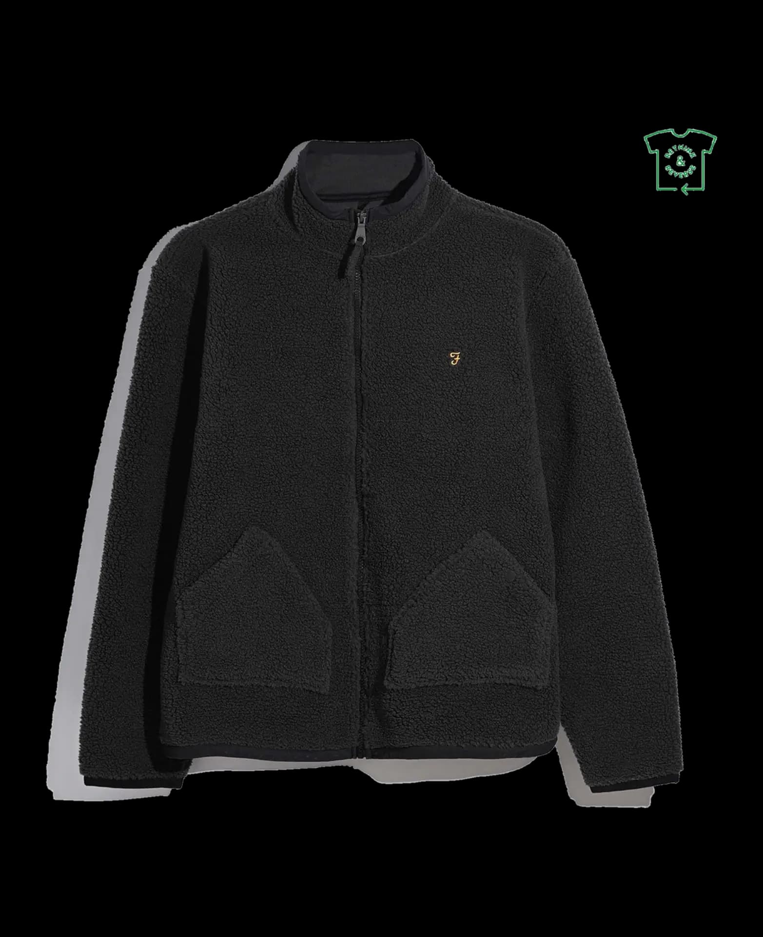 Farah Cernan Full Zip Fleece Jacket