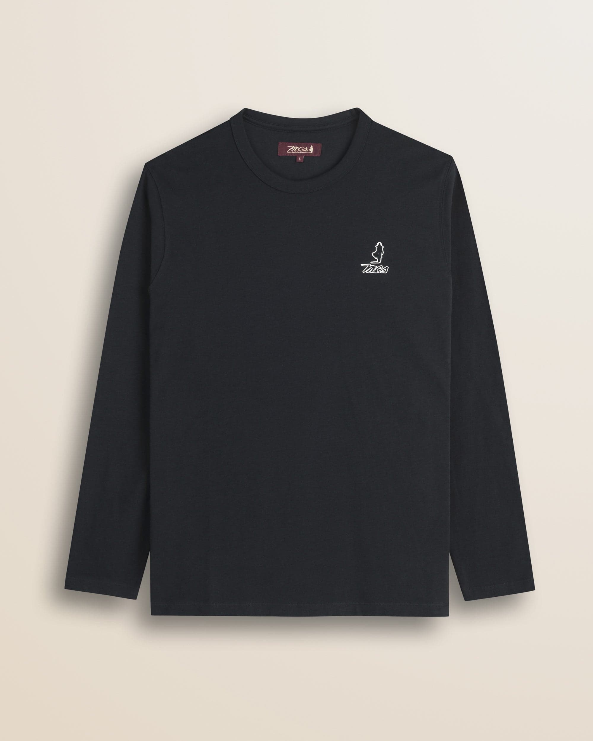 Long-sleeve T-shirt with Flock Rider Logo