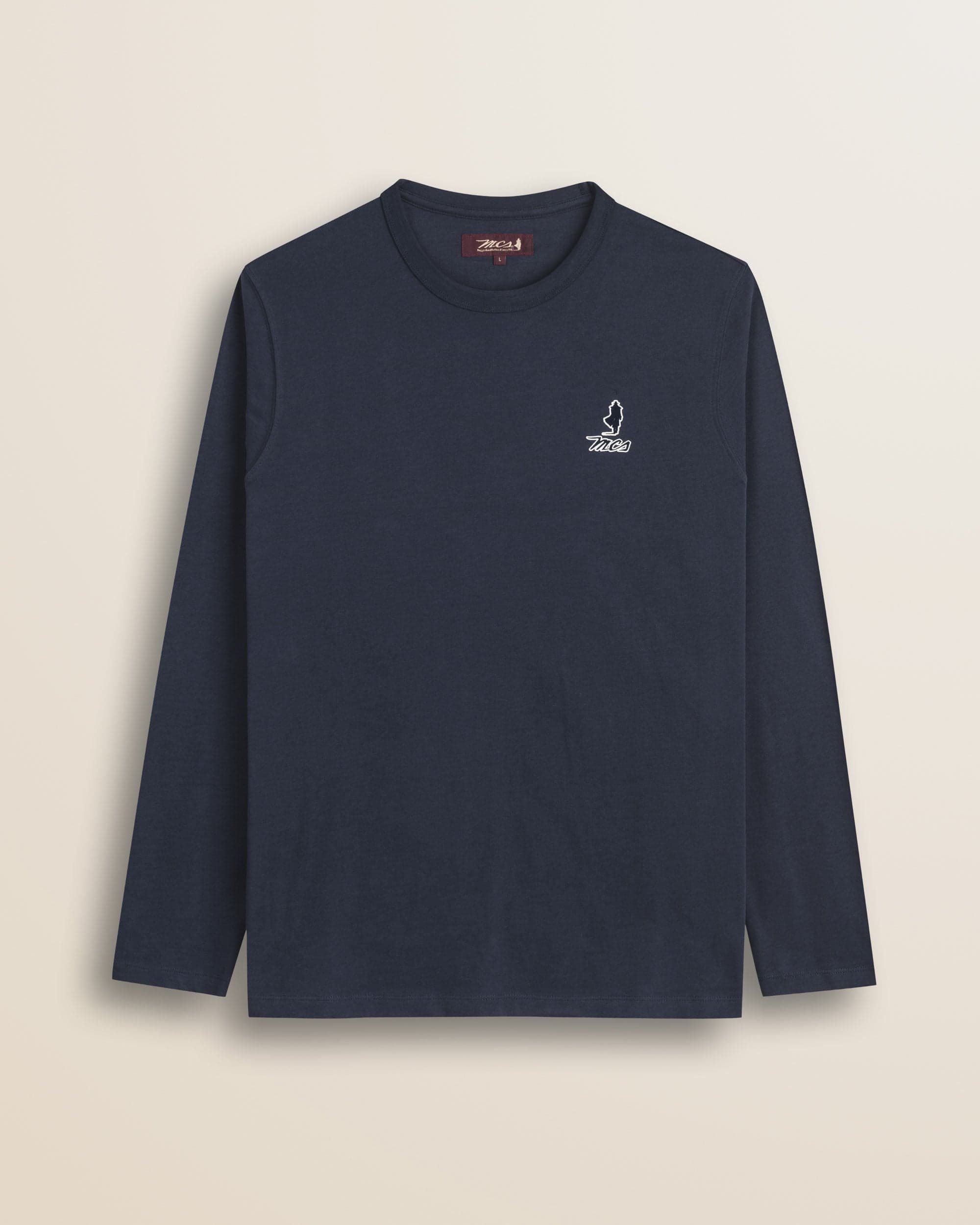 Long-sleeve T-shirt with Flock Rider Logo