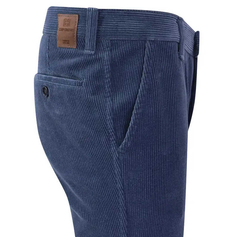 Club of Comfort GARVEY 5006-G13/45 Indigo cord trousers