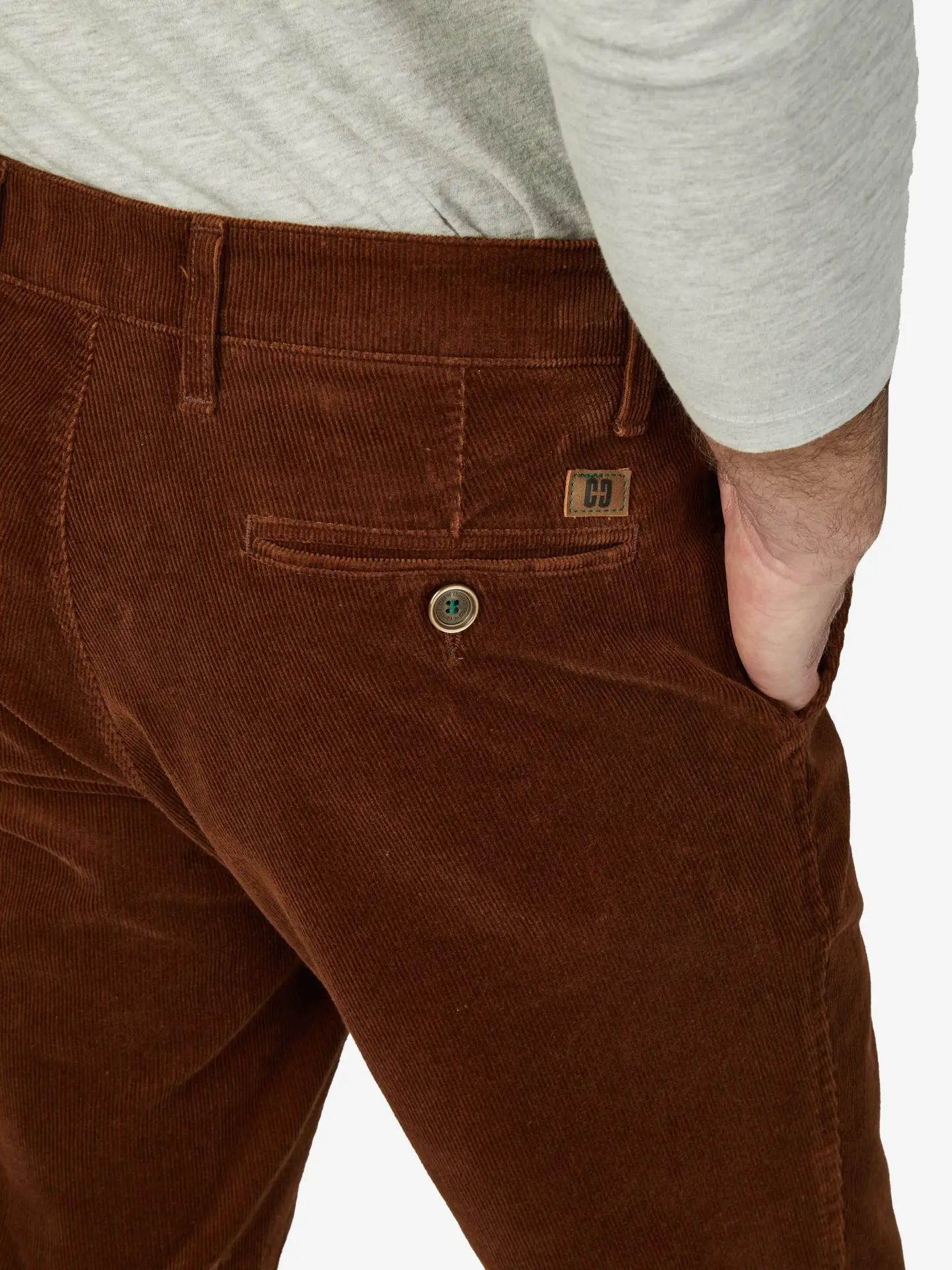 Club of Comfort GARVEY 8200 brown (14) cord trousers