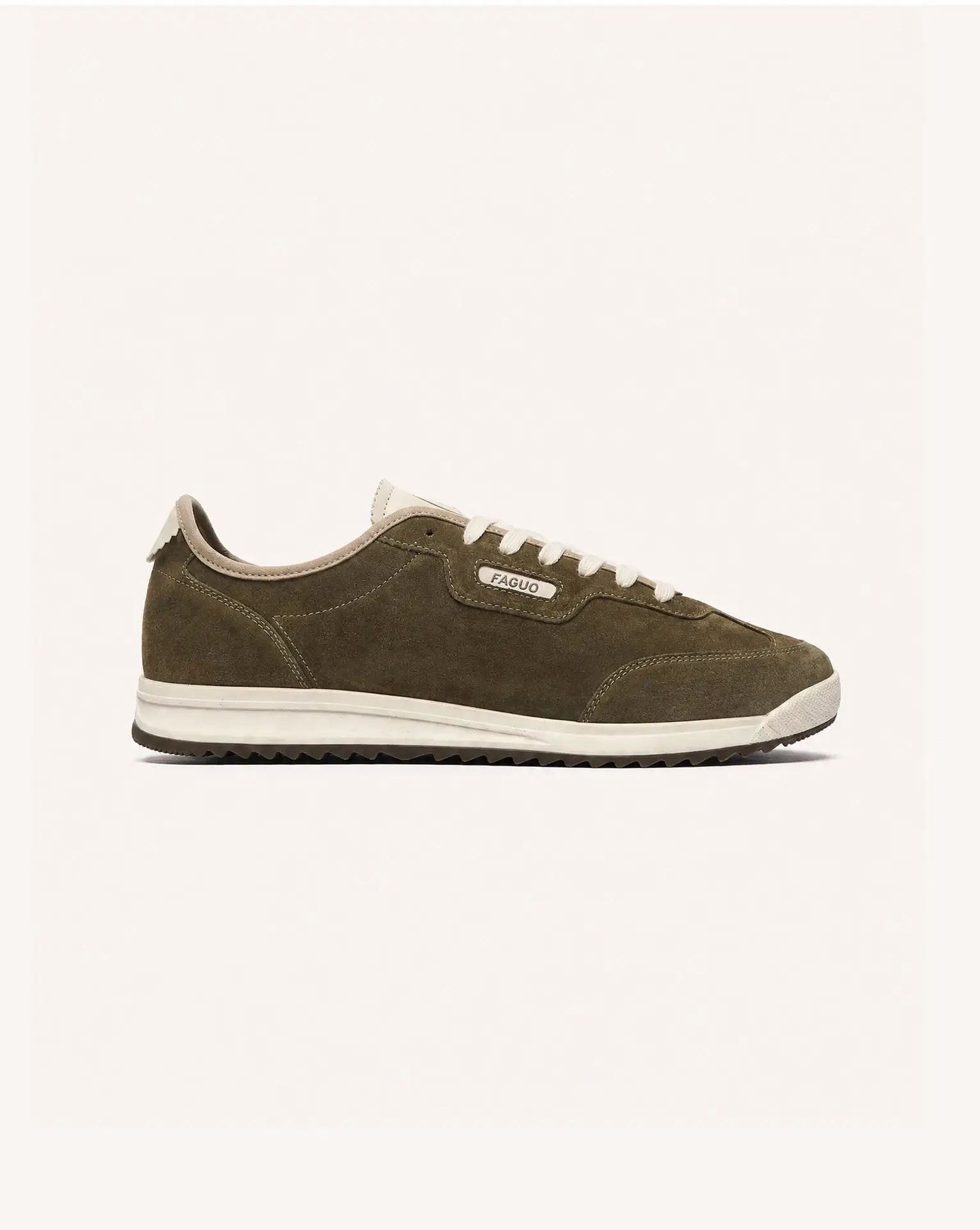 WOODRUN sneakers van suède