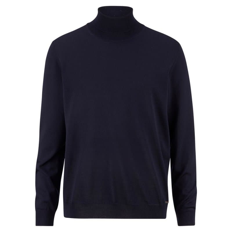 OLYMP marineblauwe rollnecktrui