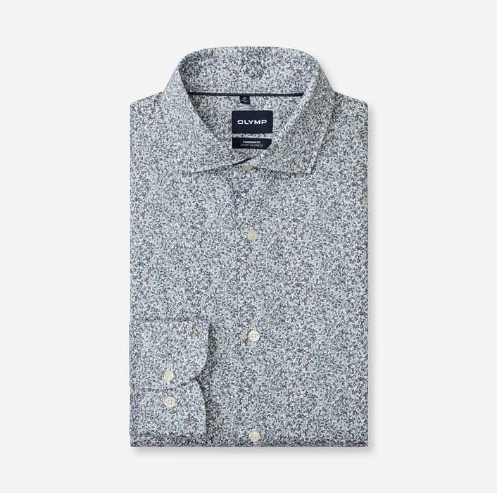 OLYMP Smart Business Modern Fit Royal Kent shirt — Greige
