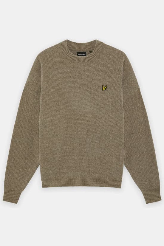 Lyle & Scott Chenille Crew Neck Jumper