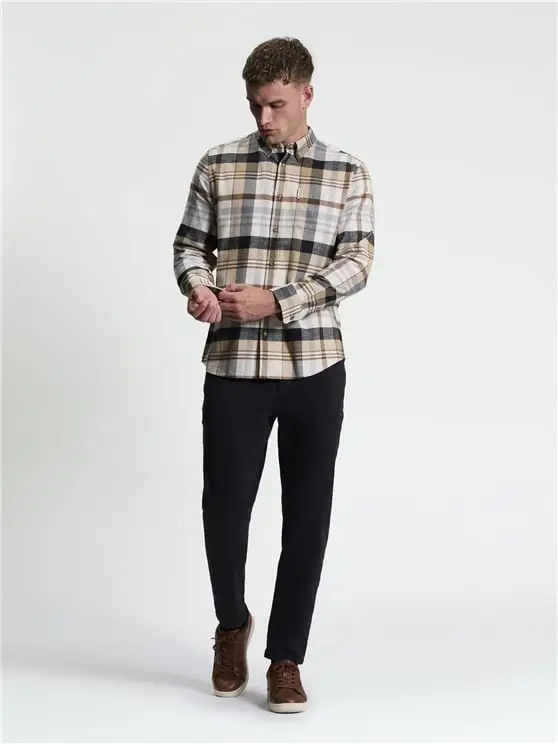 Long Sleeve Brushed Check Shirt