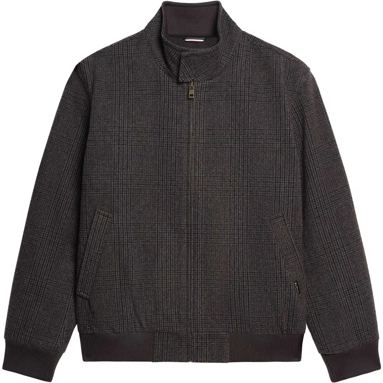 Harrington Bomber Jacket in Dark Brown