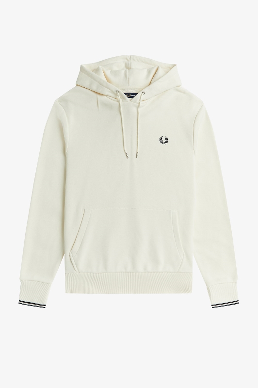 Tipped hooded sweatshirt