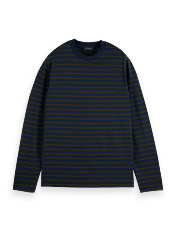 Striped long sleeve tee