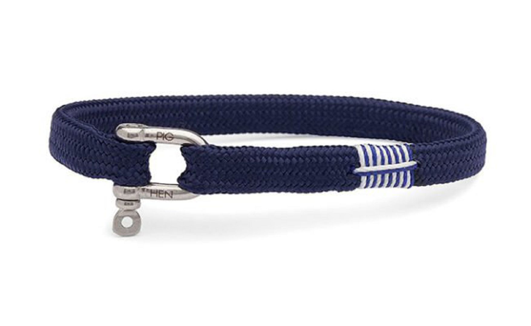 Vicious vik navy silver shackl