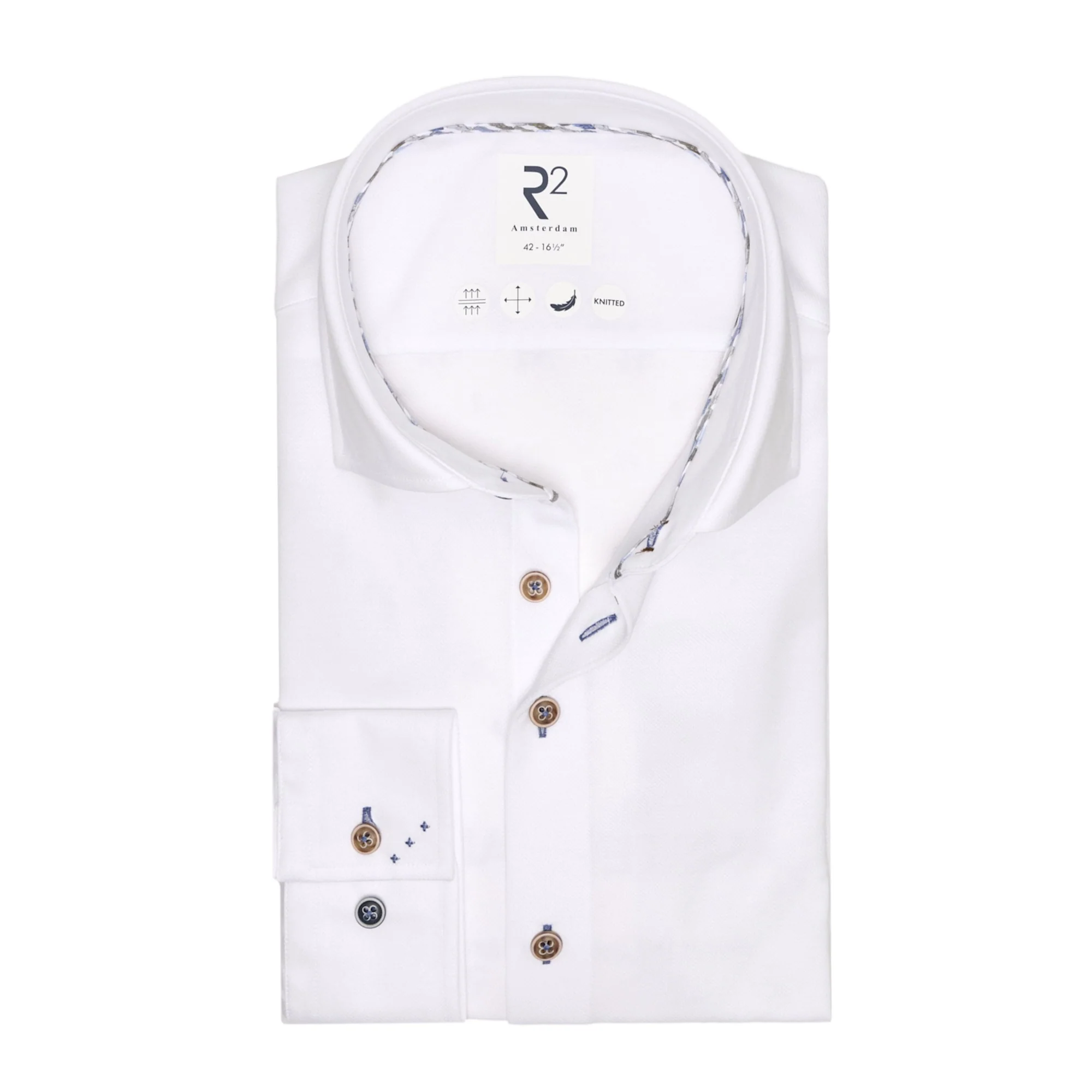 Knitted shirt ls