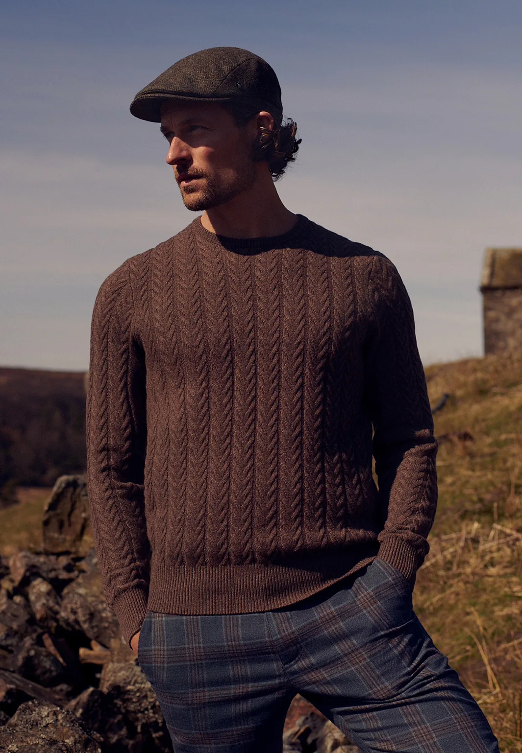 Crew neck plain
