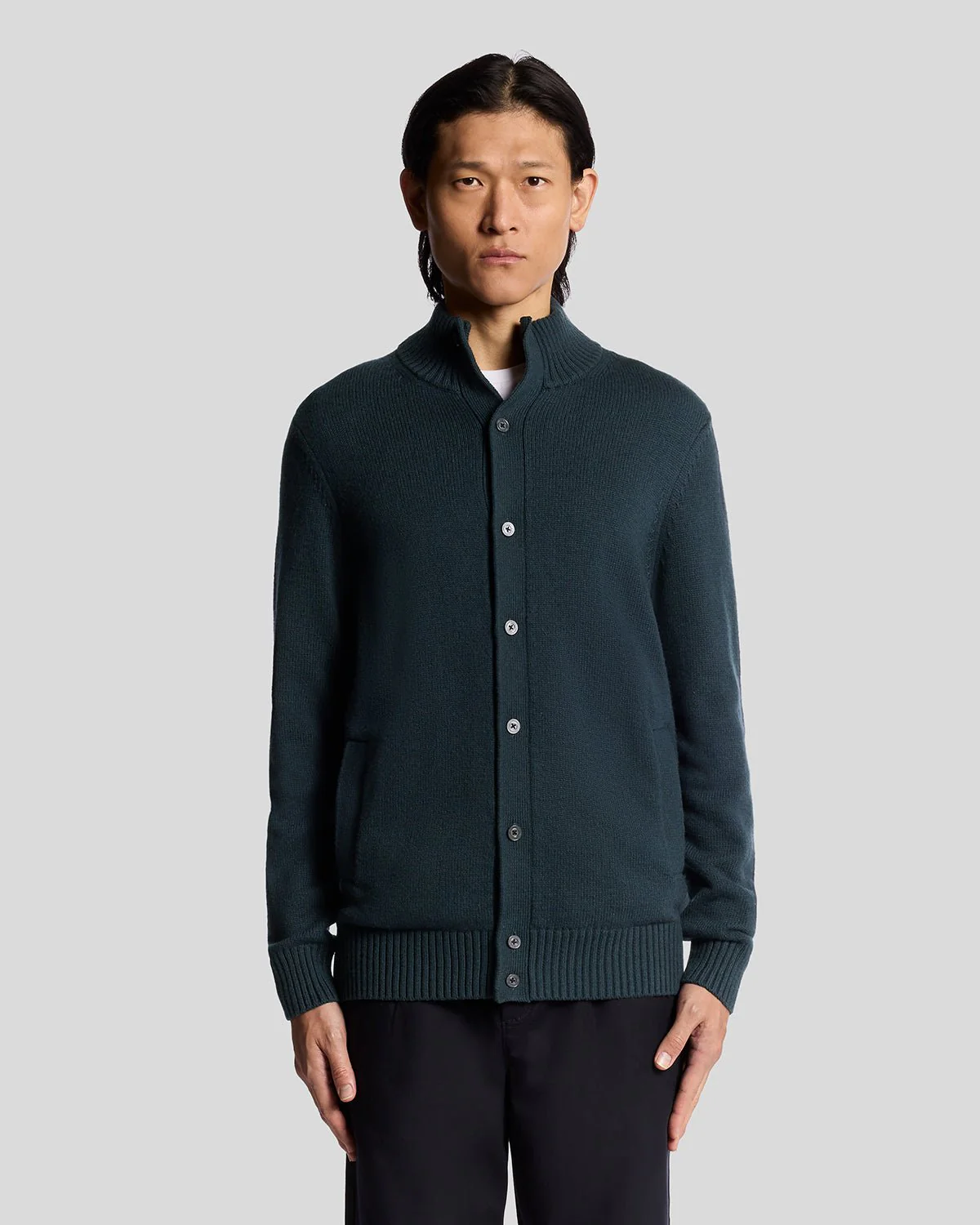 Military cardigan