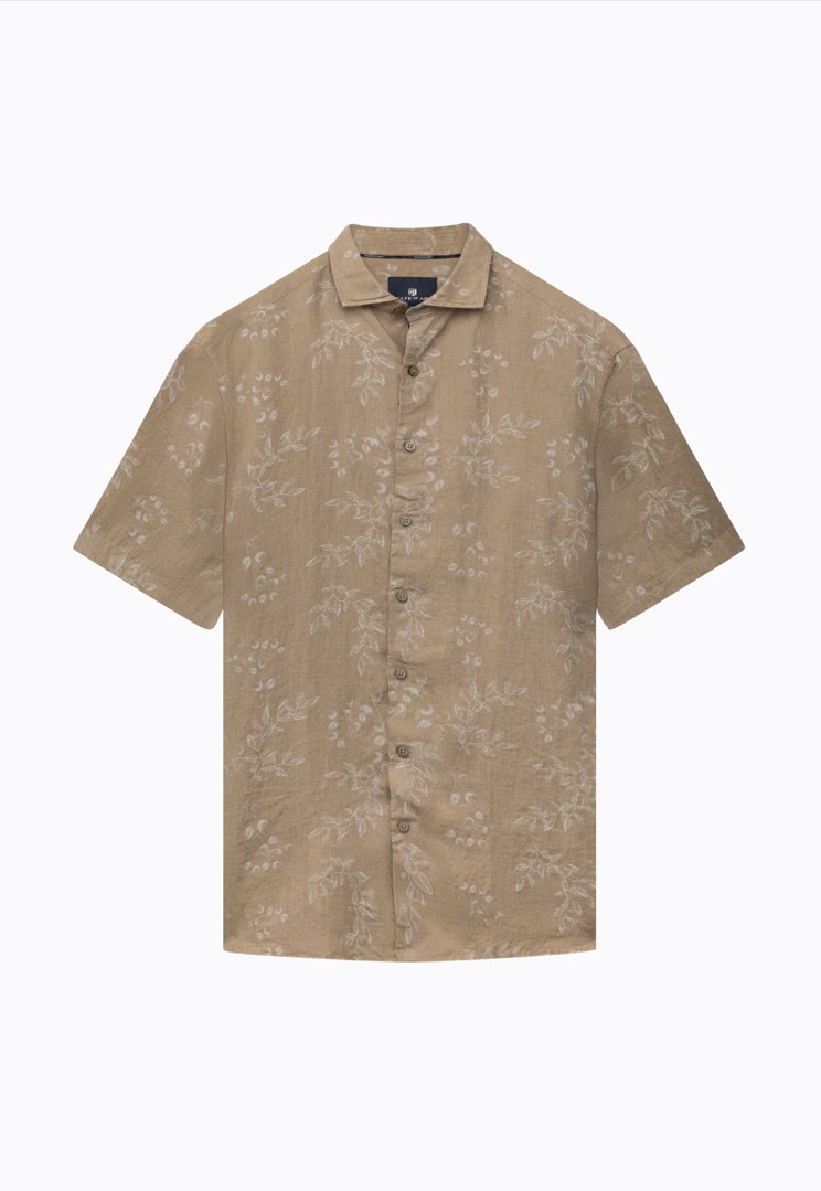 Washed linen ss print